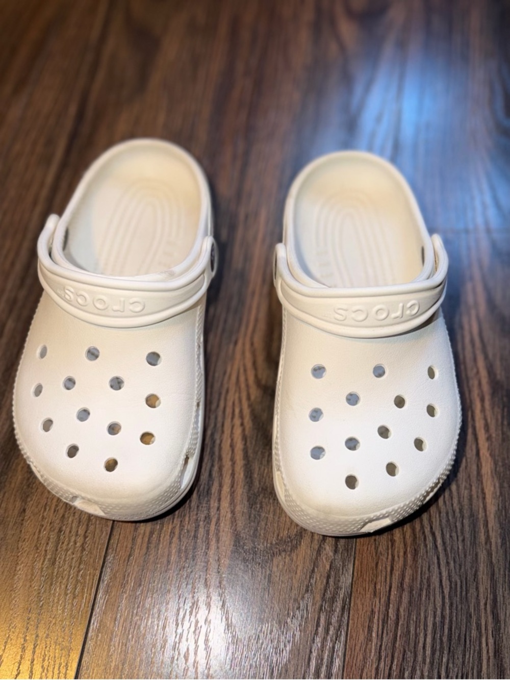CROCS Kids Classic Clog in White